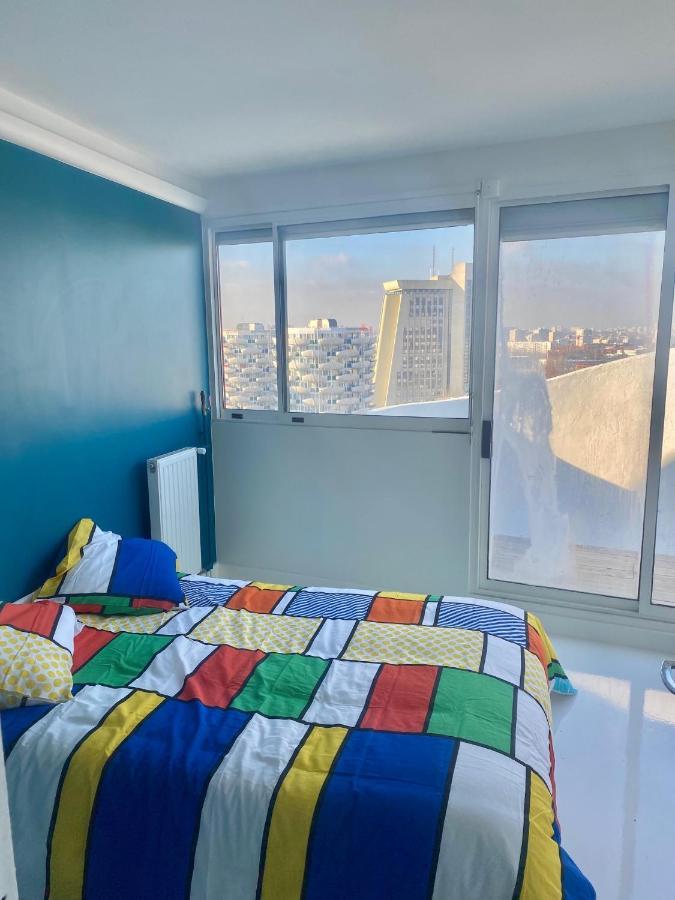 14Eme Et Der Etage "Arty" Avec 2 Chambres Et Vue Panoramique ! Créteil Buitenkant foto
