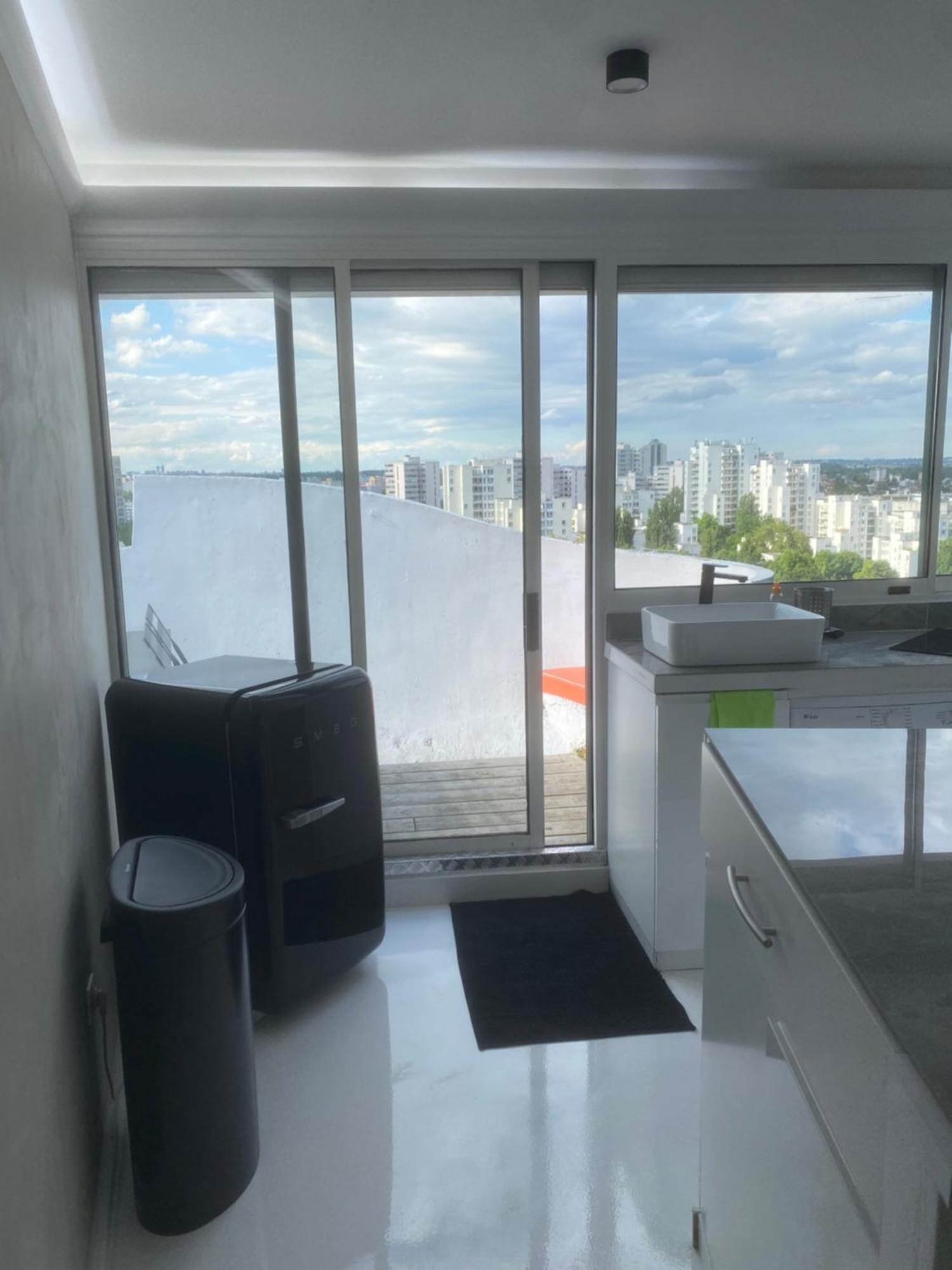 14Eme Et Der Etage "Arty" Avec 2 Chambres Et Vue Panoramique ! Créteil Buitenkant foto
